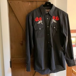 Vintage Western Button Up
